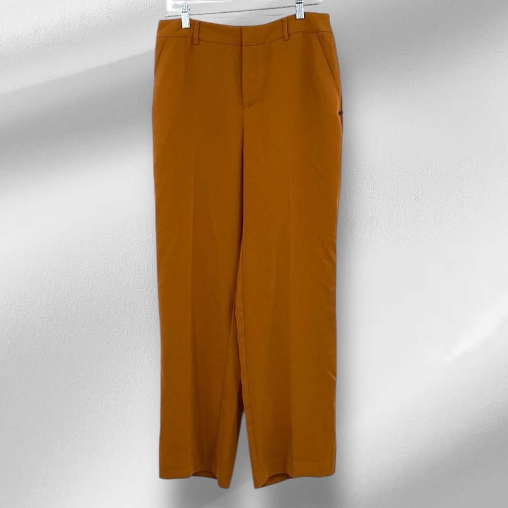 Scotch & Soda Pants Women’s Large Wide Leg Career Butterscotch Orange / Brown